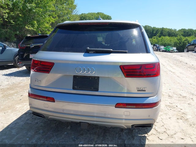 Продажа на аукционе авто 2018 Audi Q7 3.0t Premium, vin: WA1LAAF78JD037872, номер лота: 45533344