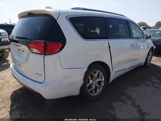 2018 Chrysler Pacifica Limited მანქანა იყიდება აუქციონზე, vin: 2C4RC1GG0JR314519, აუქციონის ნომერი: 45533380
