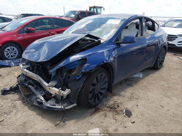 Продажа на аукционе авто 2022 Tesla Model Y Performance Dual Motor All-wheel Drive, vin: 7SAYGDEF7NF529914, номер лота: 45533391
