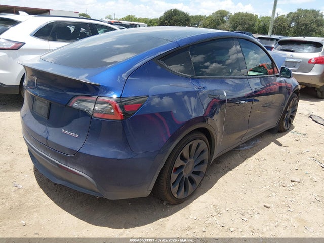 Продажа на аукционе авто 2022 Tesla Model Y Performance Dual Motor All-wheel Drive, vin: 7SAYGDEF7NF529914, номер лота: 45533391