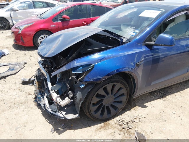 Продажа на аукционе авто 2022 Tesla Model Y Performance Dual Motor All-wheel Drive, vin: 7SAYGDEF7NF529914, номер лота: 45533391