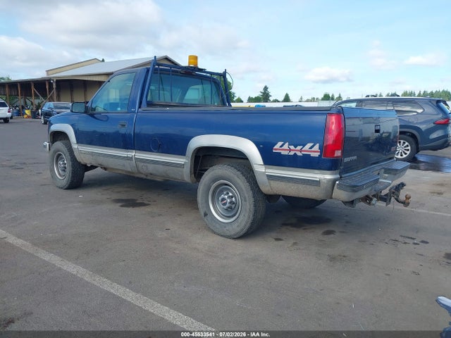45533541 :رقم المزاد ، 1GTGK24R6WZ547131 vin ، 1998 Gmc Sierra 2500 Hd Sl مزاد بيع