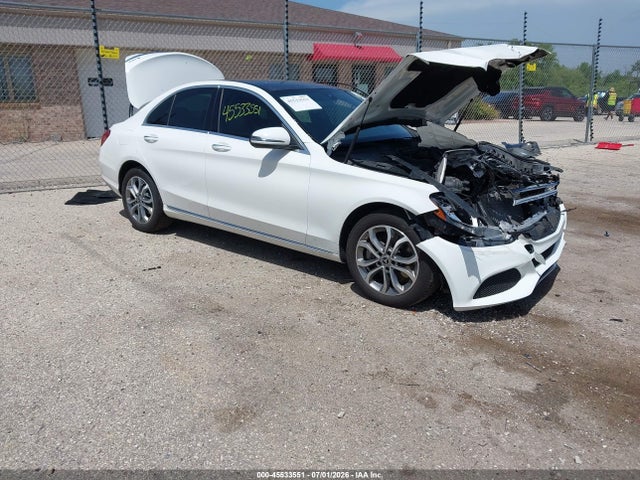 Auction sale of the 2018 Mercedes-benz C 300 4matic, vin: WDDWF4KBXJR346297, lot number: 45533551