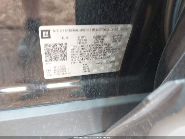 GMC Terrain Slt 2019 3GKALPEV2KL243232 Image 9