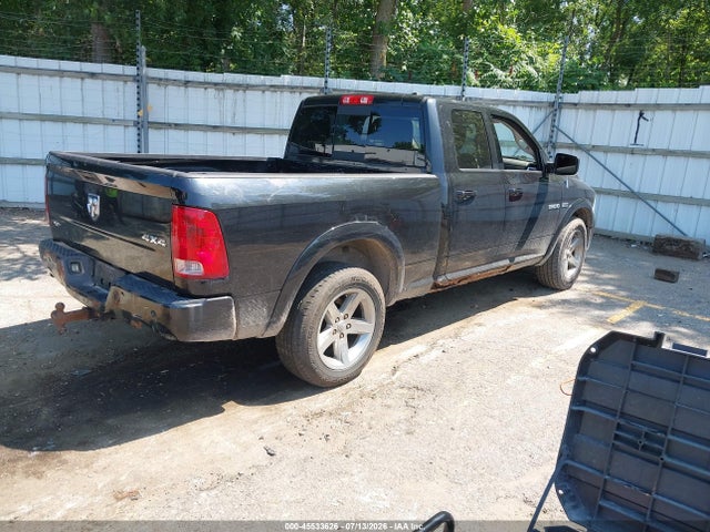 2011 Ram Ram 1500 Sport მანქანა იყიდება აუქციონზე, vin: 1D7RV1GT5BS539032, აუქციონის ნომერი: 45533626