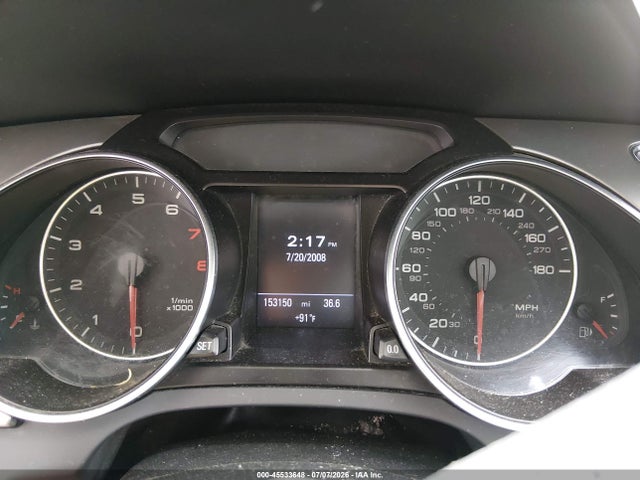 45533648 :رقم المزاد ، WAUDK78T49A013857 vin ، 2009 Audi A5 3.2l مزاد بيع