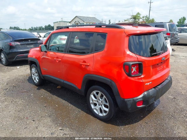Продажа на аукционе авто 2015 Jeep Renegade Latitude, vin: ZACCJBBT1FPB32409, номер лота: 45533709