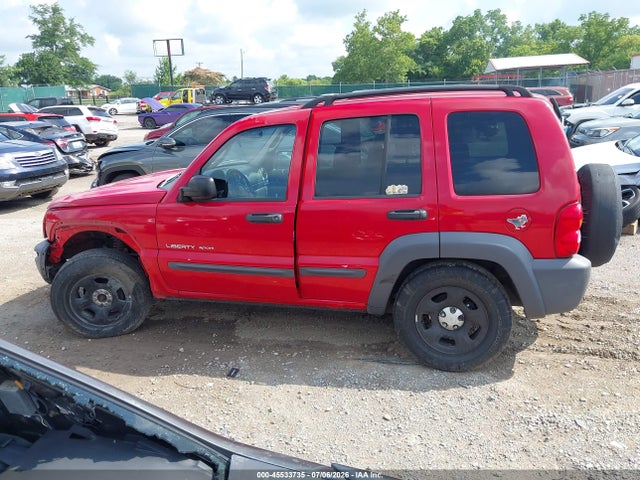 Продажа на аукционе авто 2003 Jeep Liberty Sport, vin: 1J4GL48K73W732091, номер лота: 45533735