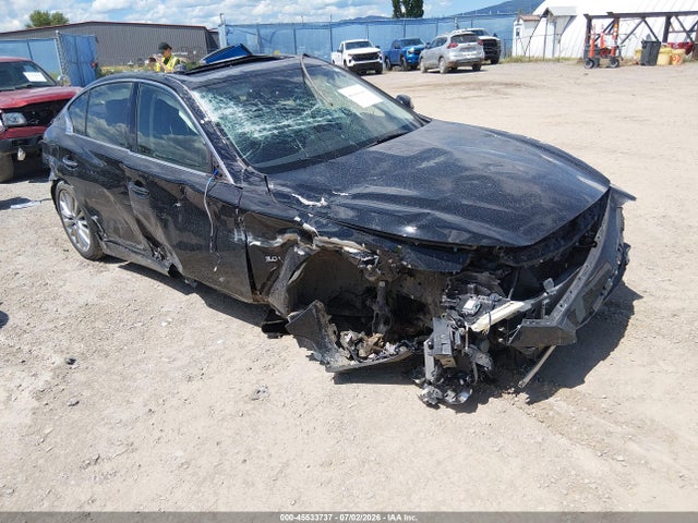 Продаж на аукціоні авто 2018 Infiniti Q50 3.0t Luxe, vin: JN1EV7AR8JM430465, номер лоту: 45533737