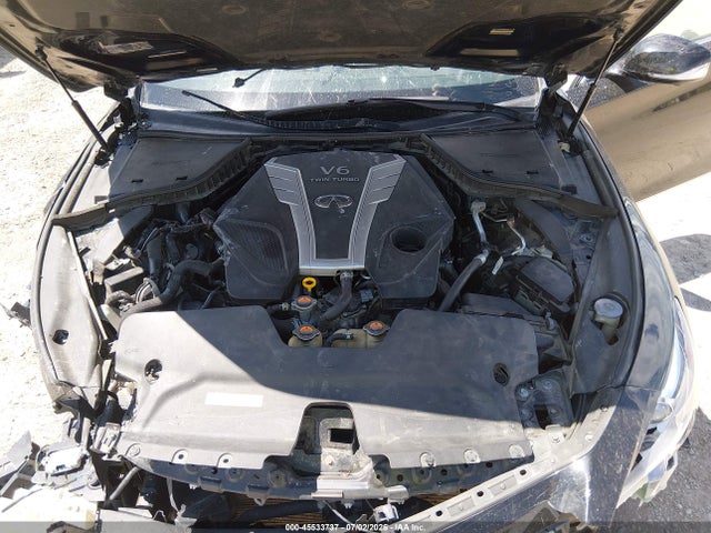 2018 Infiniti Q50 3.0t Luxe მანქანა იყიდება აუქციონზე, vin: JN1EV7AR8JM430465, აუქციონის ნომერი: 45533737