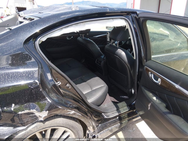 2018 Infiniti Q50 3.0t Luxe მანქანა იყიდება აუქციონზე, vin: JN1EV7AR8JM430465, აუქციონის ნომერი: 45533737