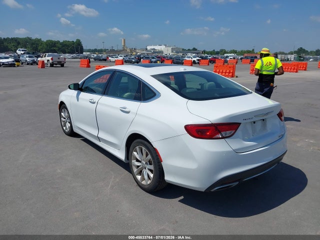 45533764 :رقم المزاد ، 1C3CCCCGXFN727774 vin ، 2015 Chrysler 200 C مزاد بيع