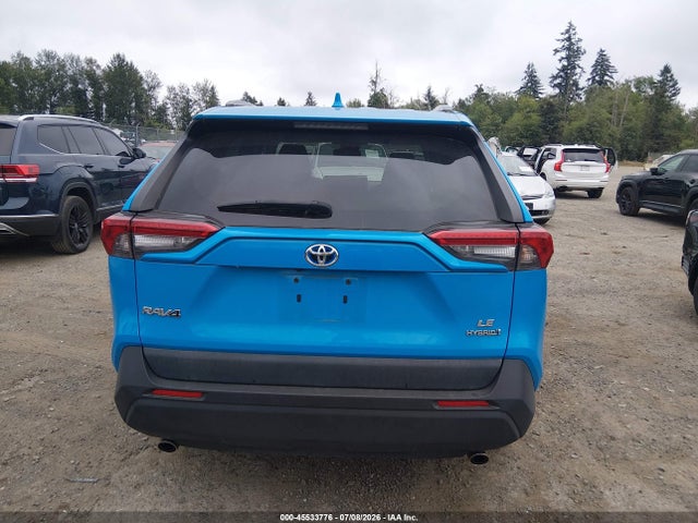 2T3MWRFV8MW117401 Toyota Rav4 Hybrid Le