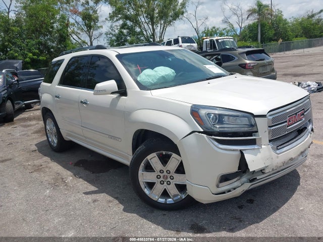 2014 Gmc Acadia Denali მანქანა იყიდება აუქციონზე, vin: 1GKKRTKD5EJ267110, აუქციონის ნომერი: 45533784