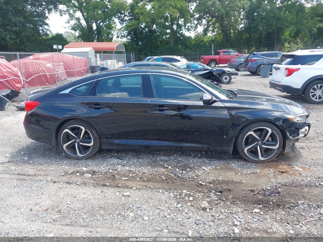 2018 Honda Accord Sport მანქანა იყიდება აუქციონზე, vin: 1HGCV1F33JA203872, აუქციონის ნომერი: 45533827