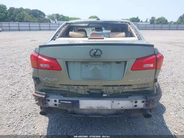 Продажа на аукционе авто 2007 Lexus Is 250, vin: JTHCK262772011196, номер лота: 45533860