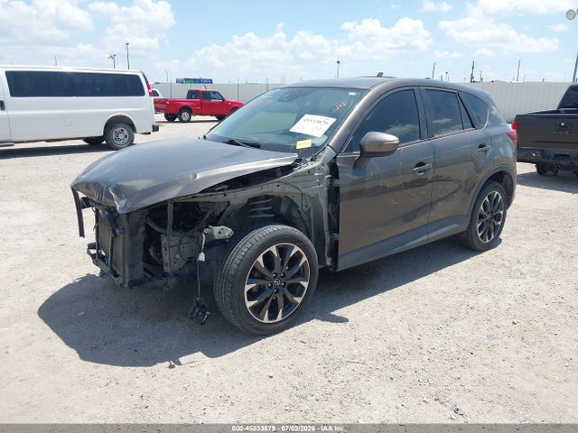 2016 Mazda Cx-5 Grand Touring მანქანა იყიდება აუქციონზე, vin: JM3KE4DY8G0694293, აუქციონის ნომერი: 45533879