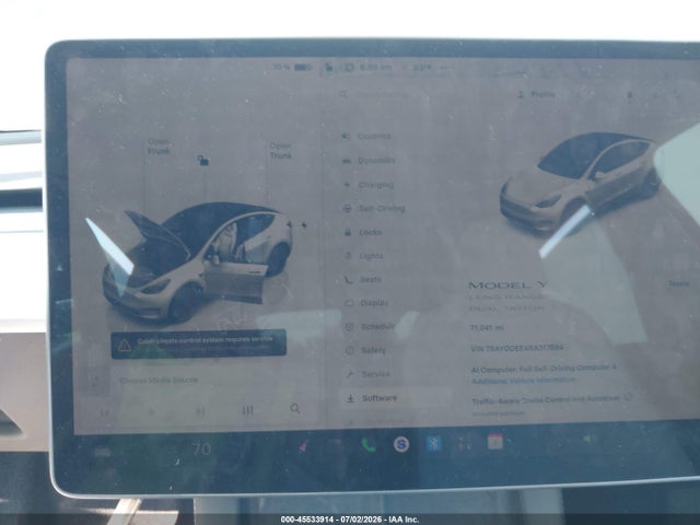 Aukcja sprzedaży 2024 Tesla Model Y Long Range Dual Motor All-wheel Drive, vin: 7SAYGDEE4RA317594, numer aukcji: 45533914