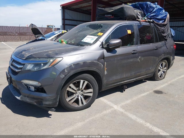 Honda Pilot Ex-l 2016 5FNYF5H77GB054777 Image 2