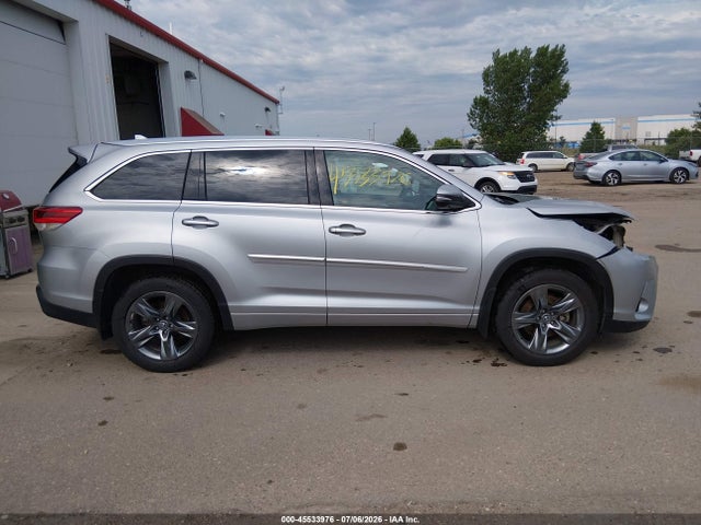 5TDDZRFH5JS872522 Toyota Highlander Limited Platinum