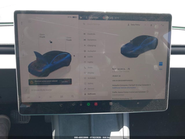 Продаж на аукціоні авто 2024 Tesla Model 3 Long Range Dual Motor All-wheel Drive/rear-wheel Drive, vin: 5YJ3E1EA6RF836352, номер лоту: 45533999