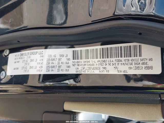 Aukcja sprzedaży 2015 Jeep Cherokee Latitude, vin: 1C4PJLCB5FW628636, numer aukcji: 45534094