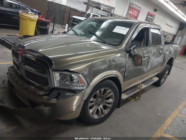 2013 Ram 1500 Laramie Longhorn Edition მანქანა იყიდება აუქციონზე, vin: 1C6RR7PT5DS689167, აუქციონის ნომერი: 45534142