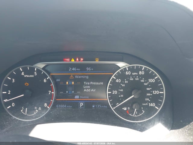 45534143 :رقم المزاد ، 1N4BL4DVXPN385812 vin ، 2023 Nissan Altima Sv Fwd مزاد بيع