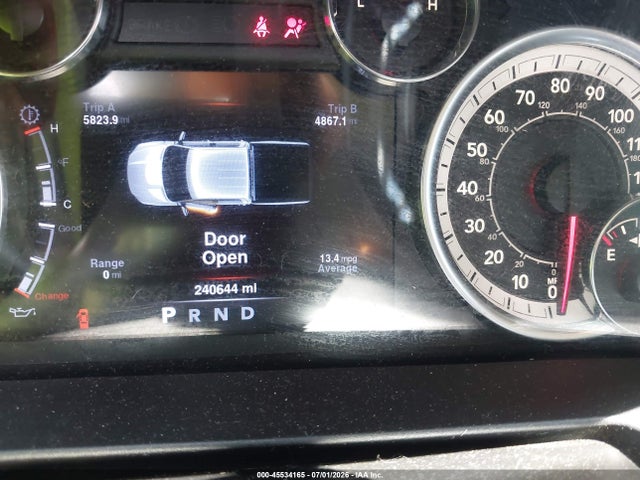 45534165 :رقم المزاد ، 1C6RR6LT2DS510065 vin ، 2013 Ram 1500 Big Horn مزاد بيع