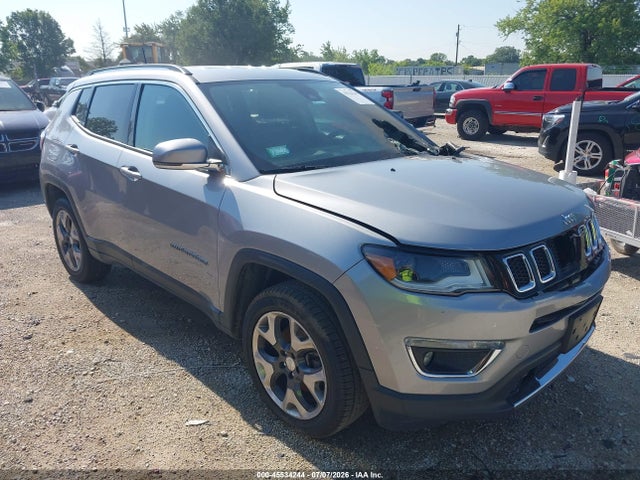 2018 Jeep Compass Limited 4x4 მანქანა იყიდება აუქციონზე, vin: 3C4NJDCB6JT442308, აუქციონის ნომერი: 45534244
