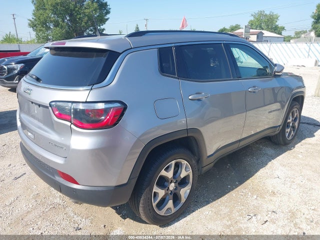 Продаж на аукціоні авто 2018 Jeep Compass Limited 4x4, vin: 3C4NJDCB6JT442308, номер лоту: 45534244