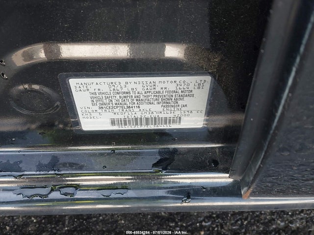 Aukcja sprzedaży 2014 Nissan Versa Note Sv, vin: 3N1CE2CP7EL384116, numer aukcji: 45534284