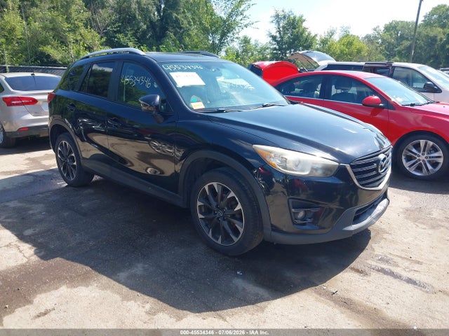 2016 Mazda Cx-5 Grand Touring მანქანა იყიდება აუქციონზე, vin: JM3KE4DYXG0810626, აუქციონის ნომერი: 45534346