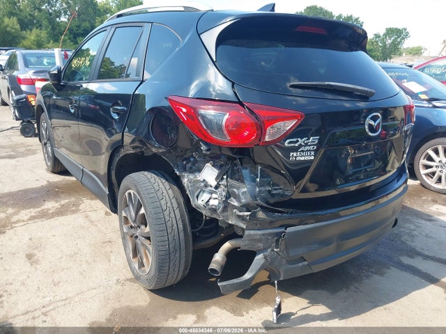 2016 Mazda Cx-5 Grand Touring მანქანა იყიდება აუქციონზე, vin: JM3KE4DYXG0810626, აუქციონის ნომერი: 45534346