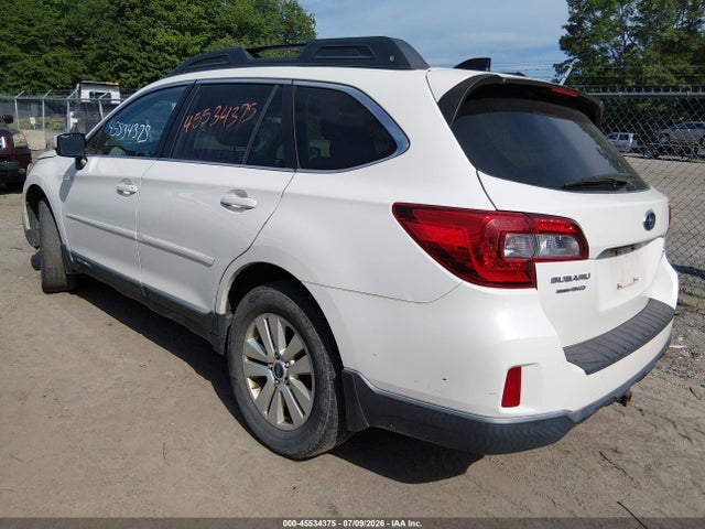 2016 Subaru Outback 2.5i Premium მანქანა იყიდება აუქციონზე, vin: 4S4BSADC5G3235057, აუქციონის ნომერი: 45534375