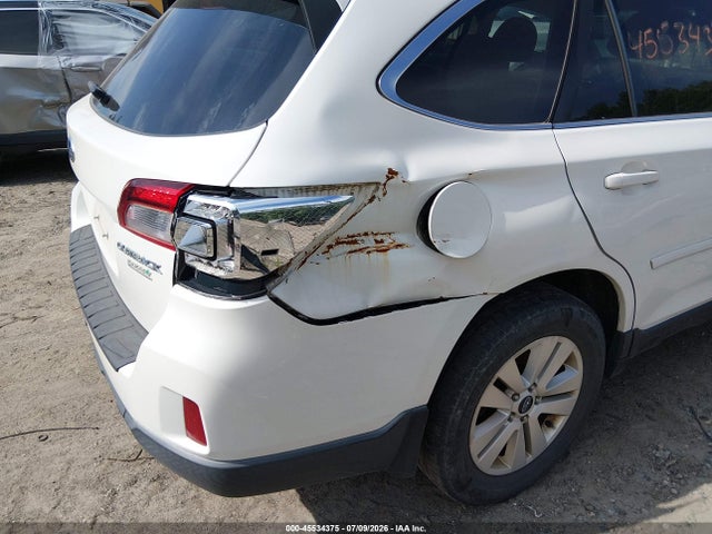 2016 Subaru Outback 2.5i Premium მანქანა იყიდება აუქციონზე, vin: 4S4BSADC5G3235057, აუქციონის ნომერი: 45534375