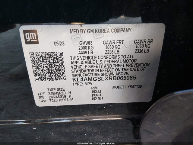 2024 Buick Encore Gx Avenir Awd მანქანა იყიდება აუქციონზე, vin: KL4AMGSLXRB065085, აუქციონის ნომერი: 45534392