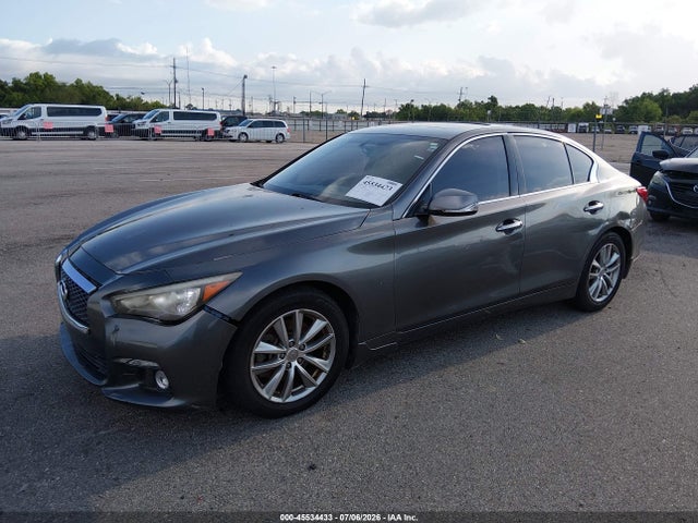 Aukcja sprzedaży 2014 Infiniti Q50 Premium, vin: JN1BV7AP7EM674910, numer aukcji: 45534433