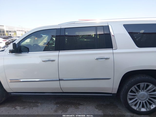45534575 :رقم المزاد ، 1GYS4UKJ2FR580005 vin ، 2015 Cadillac Escalade Esv Platinum مزاد بيع
