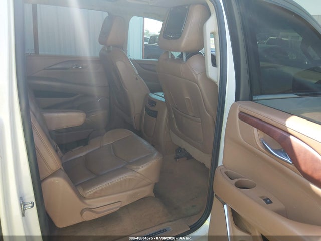45534575 :رقم المزاد ، 1GYS4UKJ2FR580005 vin ، 2015 Cadillac Escalade Esv Platinum مزاد بيع