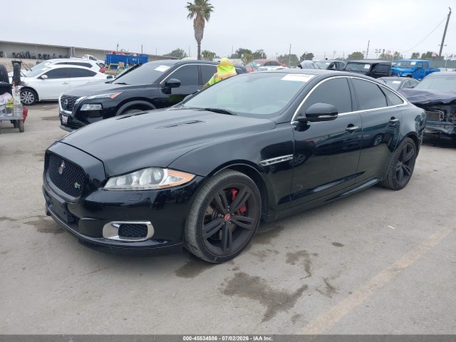 45534586 :رقم المزاد ، SAJWA1EK2EMV63754 vin ، 2014 Jaguar Xj Xjr مزاد بيع