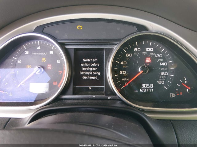 Продажа на аукционе авто 2015 Audi Q7 3.0t Premium, vin: WA1LGAFE5FD028258, номер лота: 45534616