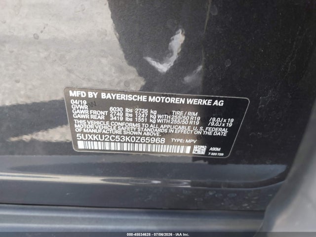 5UXKU2C53K0Z65968 BMW X6 Xdrive35i