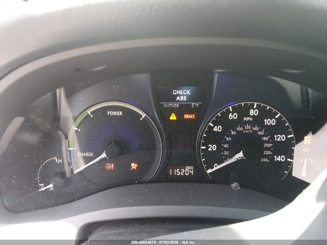 Auction sale of the 2011 Lexus Rx 450h, vin: JTJBC1BA6B2042639, lot number: 45534679