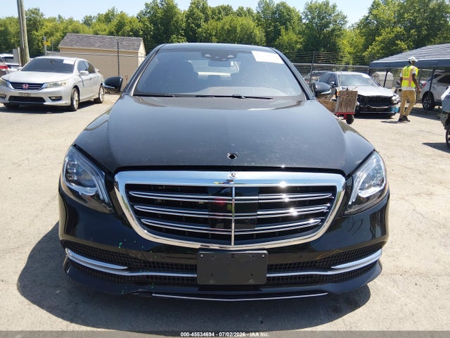 Aukcja sprzedaży 2020 Mercedes-benz S 560 4matic, vin: W1KUG8GB2LA555751, numer aukcji: 45534694