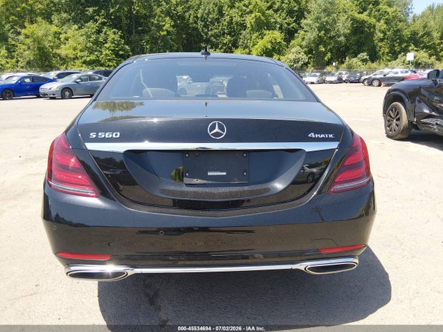 Aukcja sprzedaży 2020 Mercedes-benz S 560 4matic, vin: W1KUG8GB2LA555751, numer aukcji: 45534694
