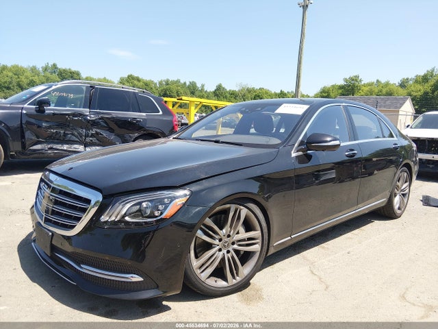 Aukcja sprzedaży 2020 Mercedes-benz S 560 4matic, vin: W1KUG8GB2LA555751, numer aukcji: 45534694