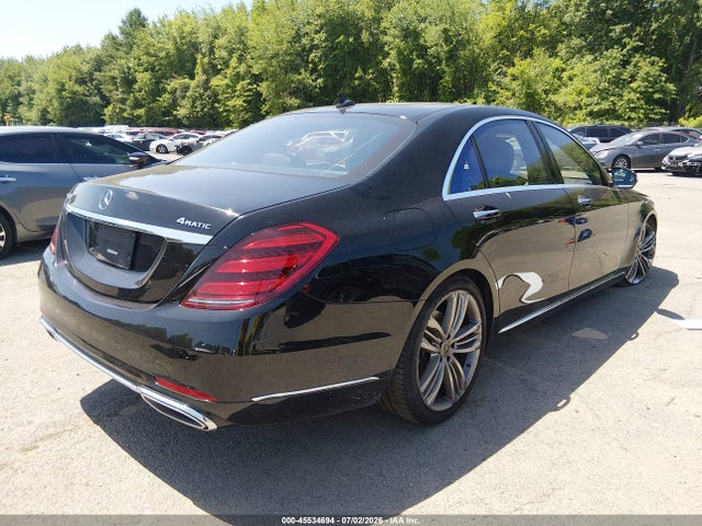 Aukcja sprzedaży 2020 Mercedes-benz S 560 4matic, vin: W1KUG8GB2LA555751, numer aukcji: 45534694