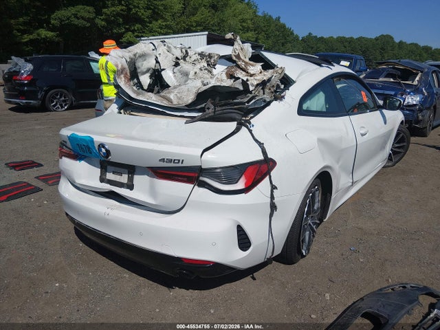 Продаж на аукціоні авто 2021 Bmw 430i Xdrive, vin: WBA73AP05MCG47192, номер лоту: 45534755