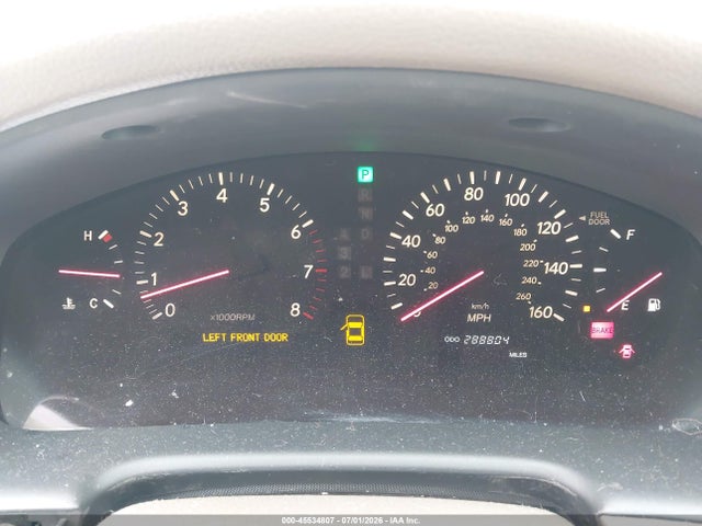 Aukcja sprzedaży 2001 Lexus Ls 430, vin: JTHBN30F010027117, numer aukcji: 45534807